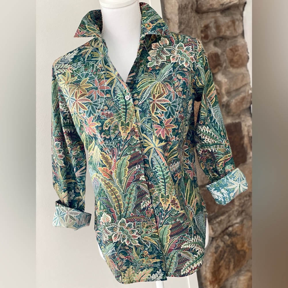 Sailor Rose Portland Shirt - Portland Maine Women's collared button down